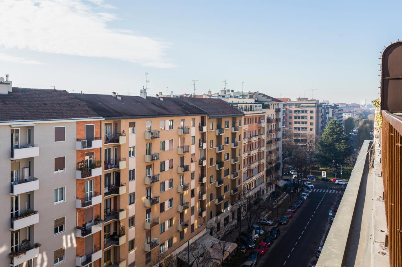 Amazing Terrace In Milan-Via Strambio Citta Studi Lägenhet Exteriör bild